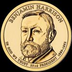 2012 $1 BENJAMIN HARRISON - D